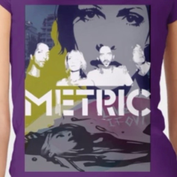 Tops - Metric band tee